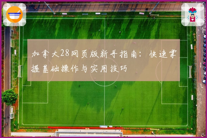 加拿大28网页版新手指南：快速掌握基础操作与实用技巧